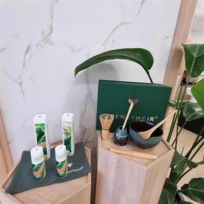 Productos de tratamiento capilar en el salón